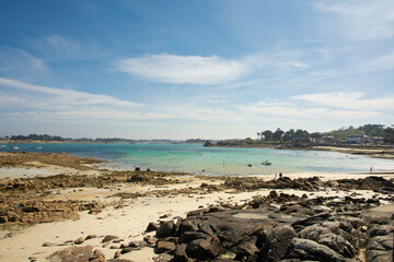 Magnifique vue sur la mer en Bretagne - France