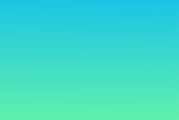 Gradient blue and emerald color mixed surface background.