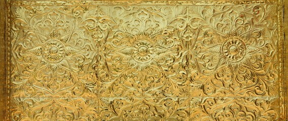 thai style antiques art texture background