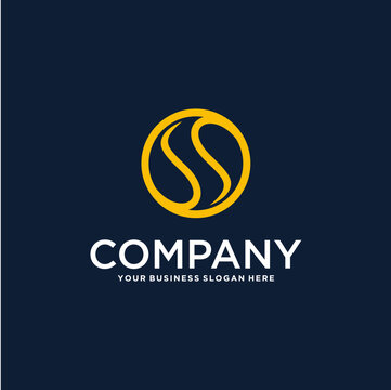 s logo design with ambigram
