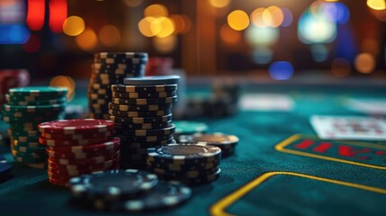 Casino, online gaming, app Texas Hold'em, roulette, and a variety of chips for an immersive and thrilling gaming mobile device and live games