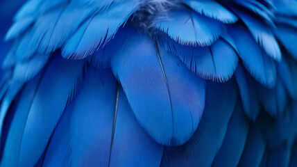 Fototapeta premium blue feather background