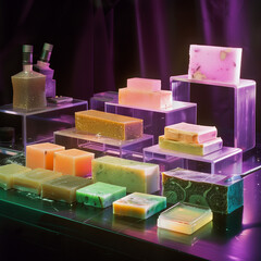 Specialized Soap Making Setup with Innovative Blending Techniques for Customized Scents