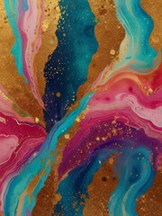 Glitter pop background colorful marble pattern