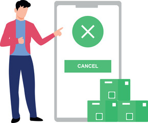 The order is cancelled