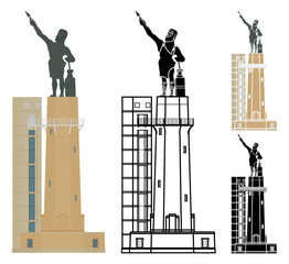 Vulcan statue in Birmingham, Alabama, USA