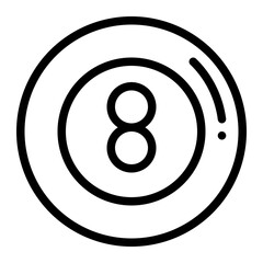 Eight Ball Icon