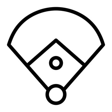 recommend clip art: Baseball Diamond Icon