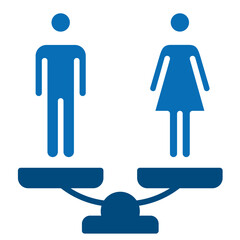 Fototapeta premium Gender Distribution icon