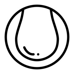 Tennis Ball Icon