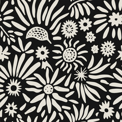 Abstract Nature Seamless Pattern