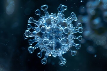Health - microscopic view of virus