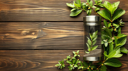Transparent water bottle, crisp and eco-friendly, embodying hydration and environmental awareness