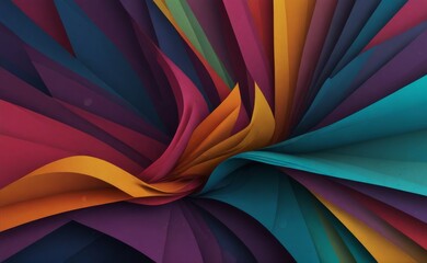 abstract dynamic paper style background