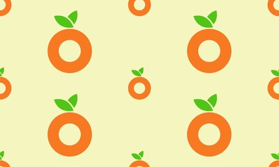 seamless background with fruits