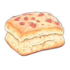 Photo of Berry Scone Bakery, Isolated on white background