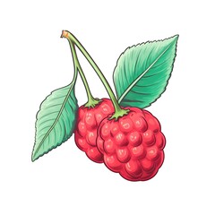 Photo of Berry Velvet Kiss, Isolated on white background
