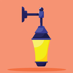 Wall lamp icon. Subtable to place on light, outdoor, etc.