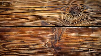 Fototapeta premium A close up of a wooden plank.