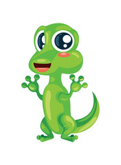 lizard cartoon cute