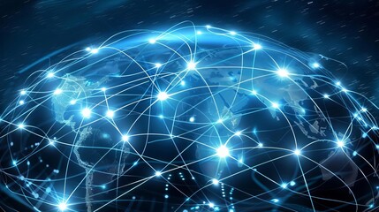 Connected global trade and international networking