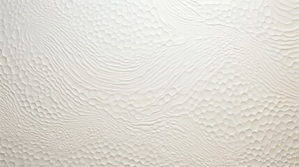 Obraz premium Abstract engraved dots and lines composition, tone-on-tone in white