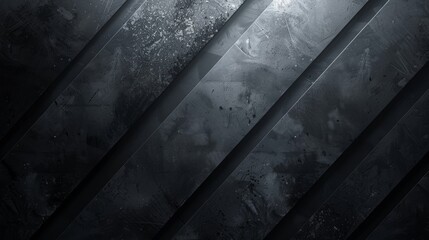 Dark metal background with glowing light reflecting off of it.
