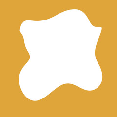 Hollow Frame Abstract Shape Background