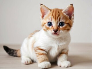 Adorable little kitten.