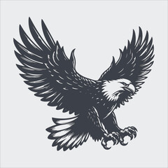 eagle in a background