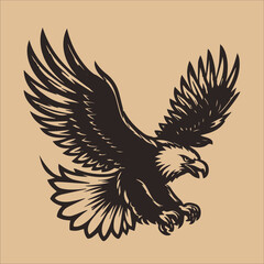 eagle in the form of an eagle