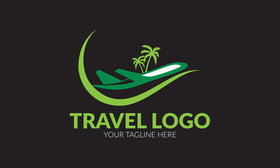 Vector travel logo design fully editable high quality