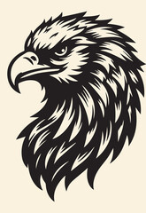 eagle head vector