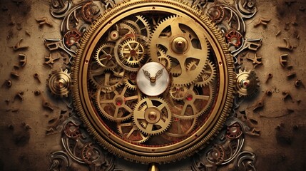 Intricate Clockwork Mechanism