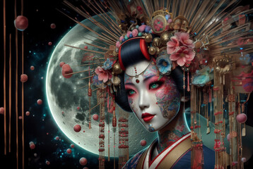 La geisha et la lune