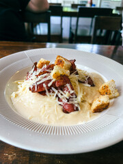 pasta with sauce