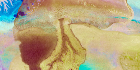 Magical and Whimsical Journey through an Enchanting Rainbow Splash on a Cute and Colorful Abstract Background