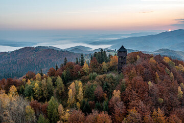 Wieża Koziarz, Małopolskie, Poland © Maciej G. Szling