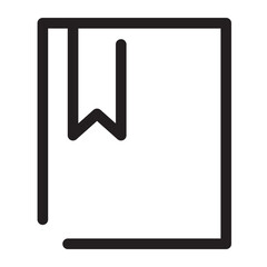 Bookmark Line Icon