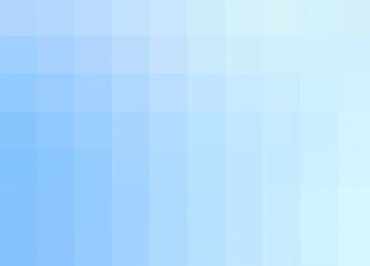 Fototapeta premium gradient pixel blue grid mosaic pattern abstract monochrome palette geometric background with blank space