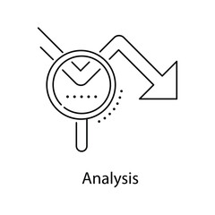 Analysis Vector Icon Design