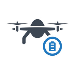 Drone full battery charge icon