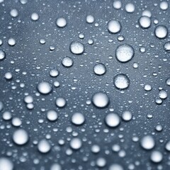 Fototapeta premium Water dripping on white background