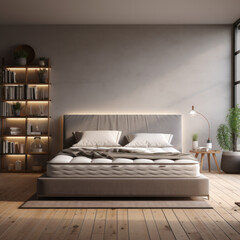Modern Minimalist Bedroom with Natural Light