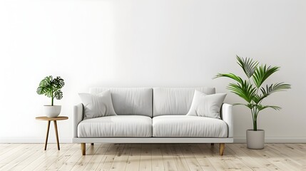 Cozy and Comfortable Urban Living Room with Stylish Furnishings and Natural Lighting