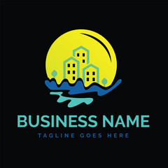 REAL ESTATE BUILDING LOGO DESIGN