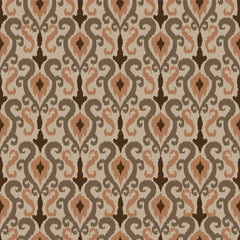 abstract seamless motif fabric patterns, abstract ikat, carpet, fabric, batik	