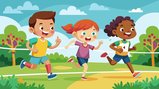 Finish line for kids deals