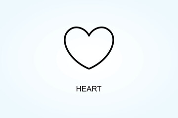 Heart Vector  Or Logo Sign Symbol Illustration