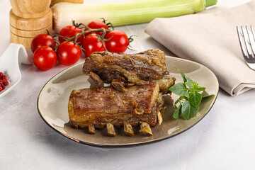 Roasted Lamb ribs with spices